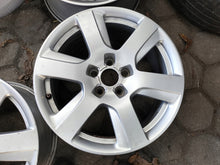 Load image into Gallery viewer, 4x Alufelge 17 Zoll 7.5&quot; 5x112 37ET Glanz Silber 4G0601025 Audi A6 Rim Wheel