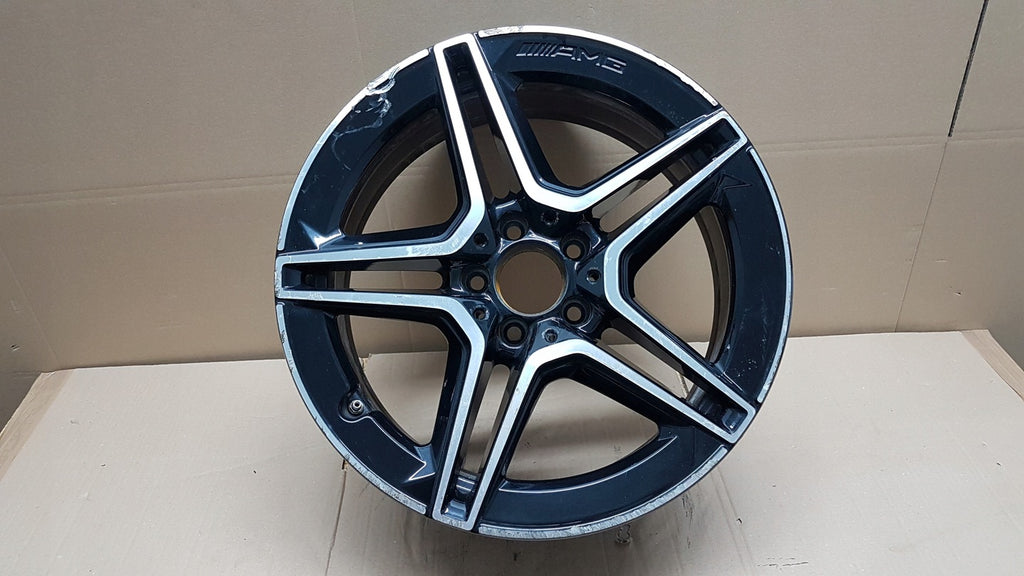 1x Alufelge 18 Zoll 7.5" 5x112 44ET 75JX18 Mercedes-Benz W205 Rim Wheel