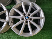Laden Sie das Bild in den Galerie-Viewer, 4x Alufelge 17 Zoll 7.5" 5x112 52ET Glanz Silber 6856061 BMW 2 F45 Rim Wheel FEL6732030056sg