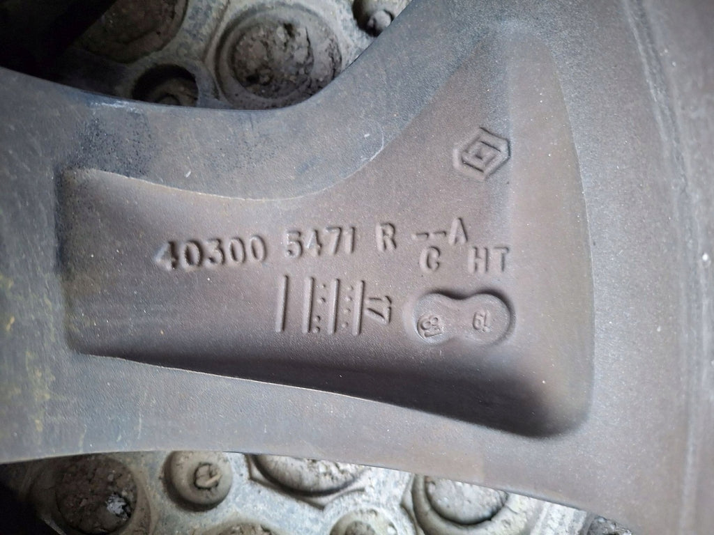 1x Alufelge 16 Zoll 6.5" 4x100 44ET 403009927R Renault Rim Wheel