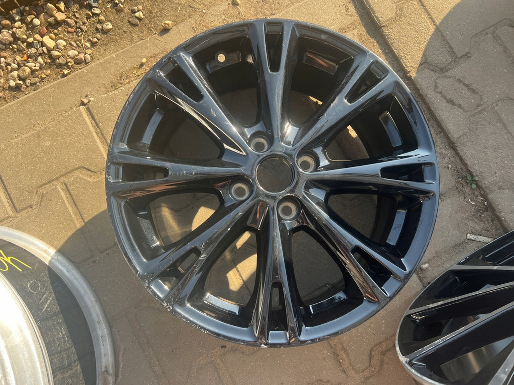 1x Alufelge 17 Zoll 7.0" 4x108 47 5ET Glanz Schwarz C1BC-YA Ford Rim Wheel