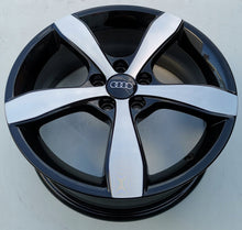 Load image into Gallery viewer, 4x Alufelge 16 Zoll 6.0" 5x100 30ET Glanz Schwarz 8X0071496 Audi A1 Rim Wheel FEL9739517741ok