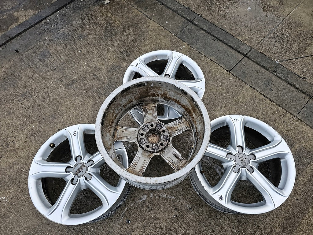 1x Alufelge 17 Zoll 7.5" 5x112 45ET 8K0601025BK Audi A5 A4 Rim Wheel FEL2316097154qw