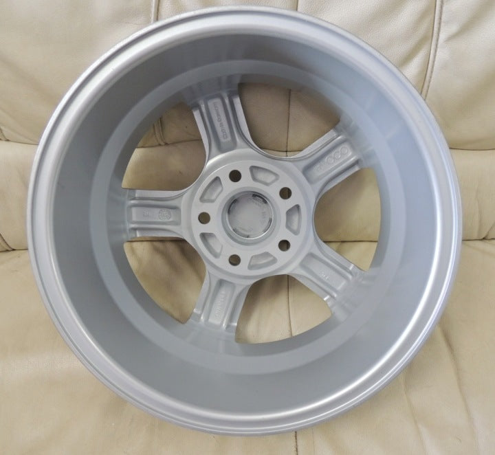 4x Alufelge 15 Zoll 6.5" 5x112 48ET Glanz Silber TEL848 Rim Wheel FEL9351903131lo