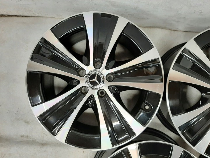 4x Alufelge 18 Zoll 8.0" 5x112 43ET A2134013700 Mercedes-Benz W213 Rim Wheel FEL6124811353zv