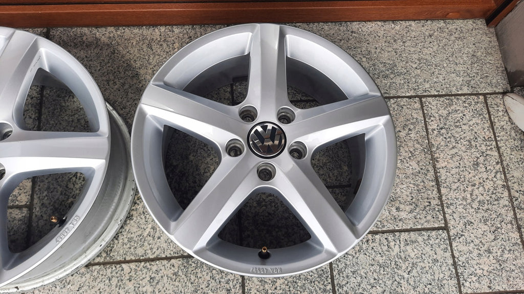 4x Alufelge 16 Zoll 6.5" 5x112 42ET 3AA071496A VW Passat Sharan Touran Golf I FEL3767233229ix