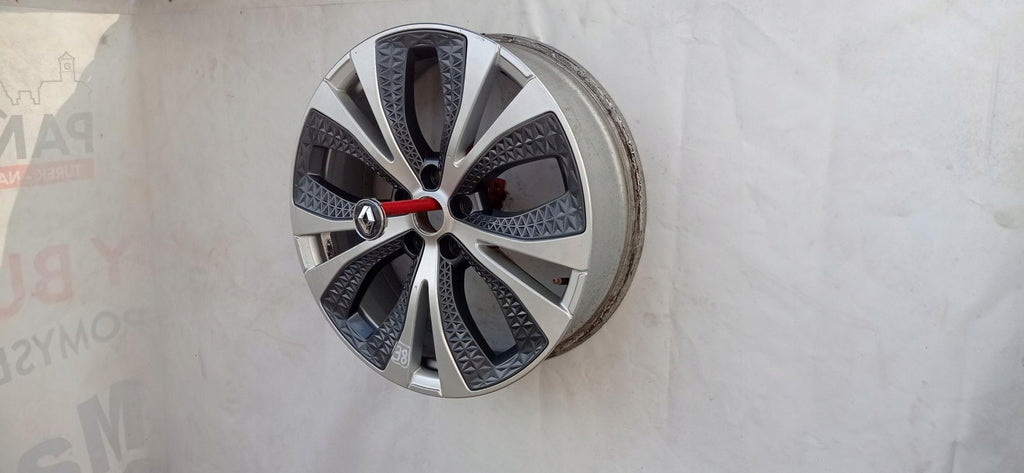 1x Alufelge 20 Zoll 6.5" 5x114.3 33ET Glanz Silber 403006686R Renault Scenic FEL9137916696sv