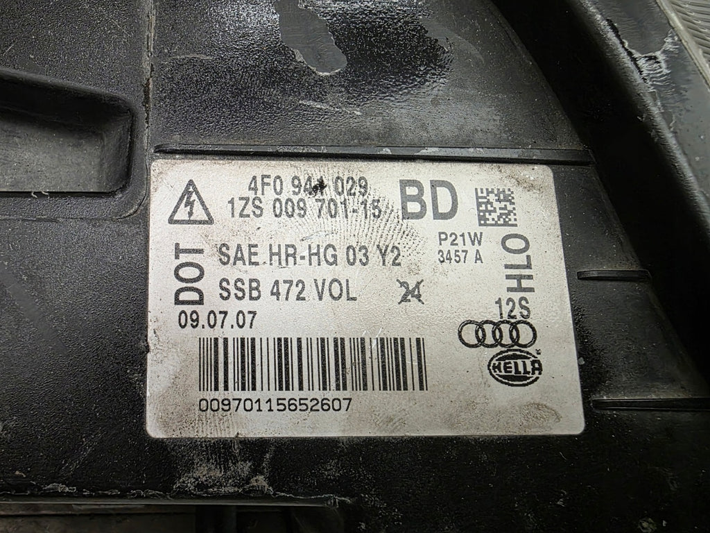 Frontscheinwerfer Audi A6 C6 4F0941029BD Links Scheinwerfer Headlight SCH1814260417fh