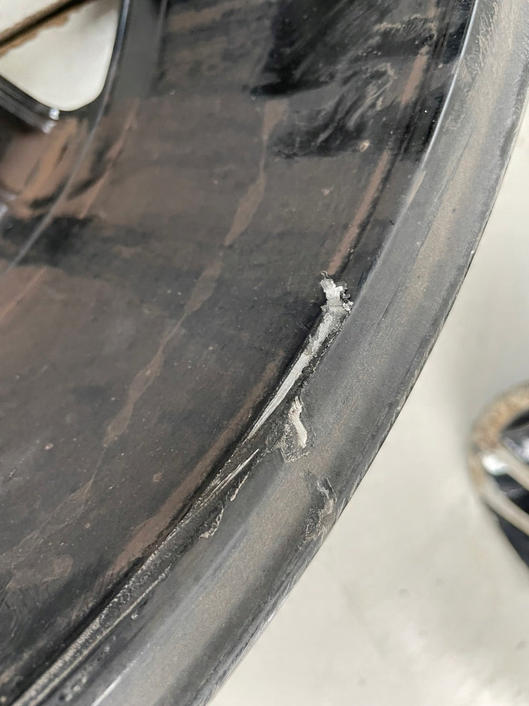 1x Alufelge 18 Zoll 7.0" 5x112 43ET Glanz Schwarz 5FJ601025C Seat Tarraco