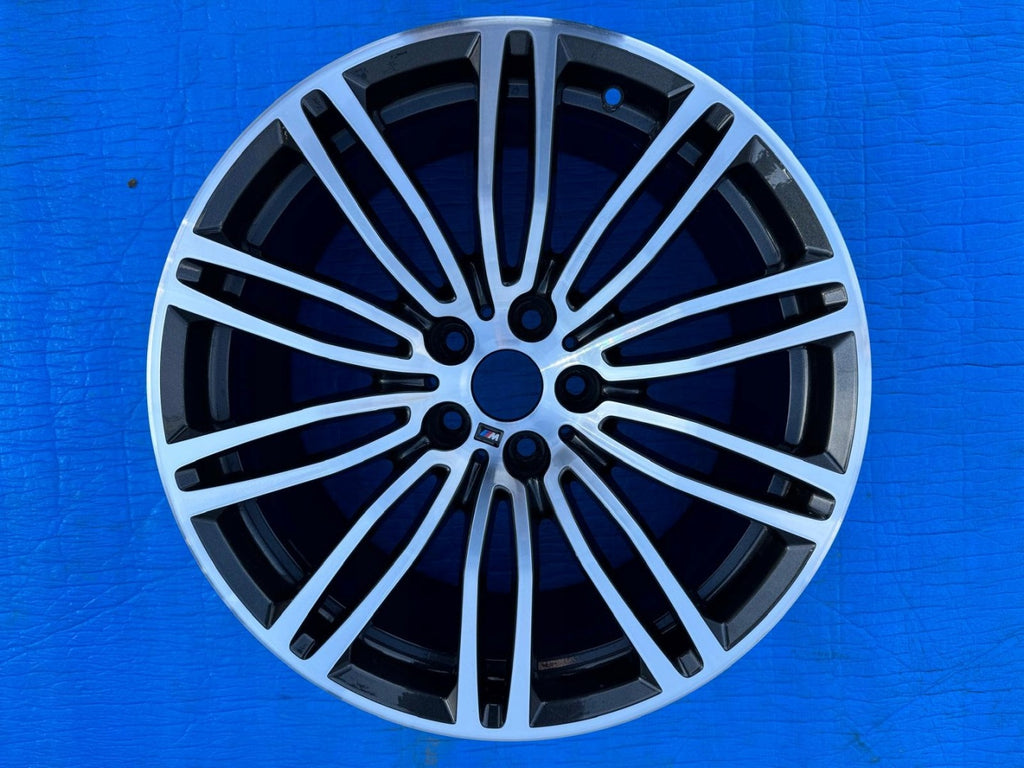 1x Alufelge 19 Zoll 9.0" 5x112 44ET Glanz Graphit 7855084 BMW Rim Wheel FEL8010660050mm