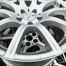 Laden Sie das Bild in den Galerie-Viewer, 1x Alufelge 17 Zoll 8.5" 5x112 30ET Glanz Silber A1714012302 Mercedes-Benz Slk FEL9231205531km