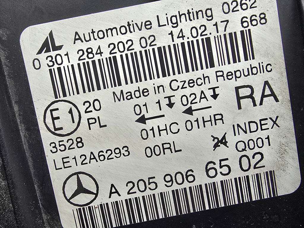 Frontscheinwerfer Mercedes-Benz W205 A2059066402 A2059066502 Ein Satz Headlight SCH7359281209xl