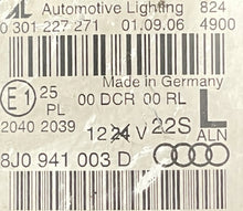 Load image into Gallery viewer, Frontscheinwerfer Audi Tt 8J0941003D 010906 Xenon Links Scheinwerfer Headlight