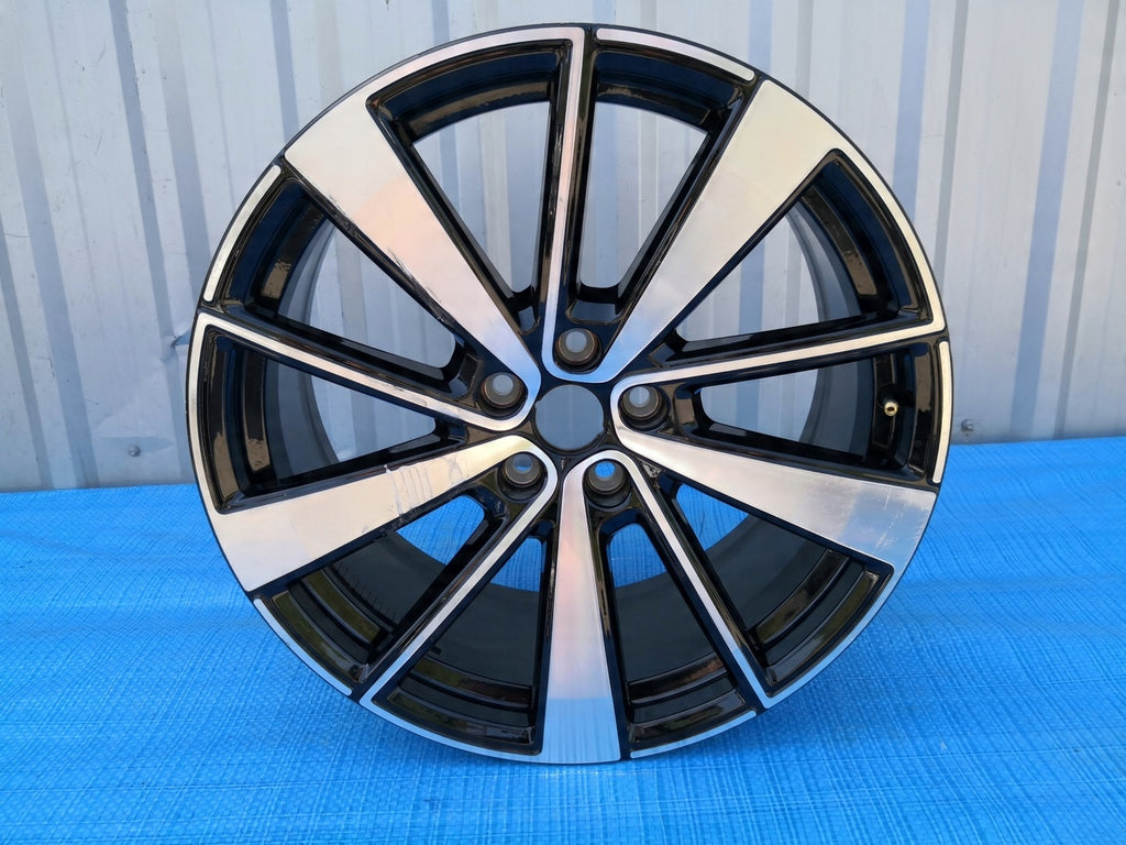 1x Alufelge 19 Zoll 9.0" 5x108 53ET Glanz Schwarz 32134523 Polestar 1 Rim Wheel