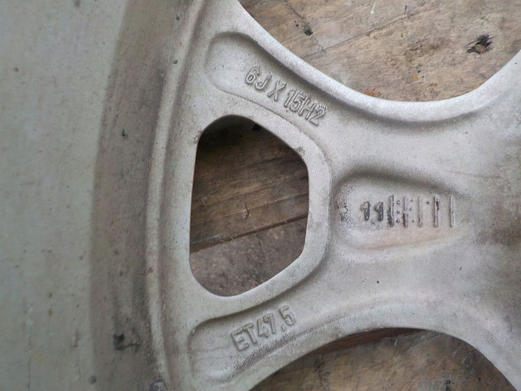 1x Alufelge 15 Zoll 6.0" 4x108 47 5ET BA6J-1007-GA Ford B-Max Rim Wheel FEL8900141461lm