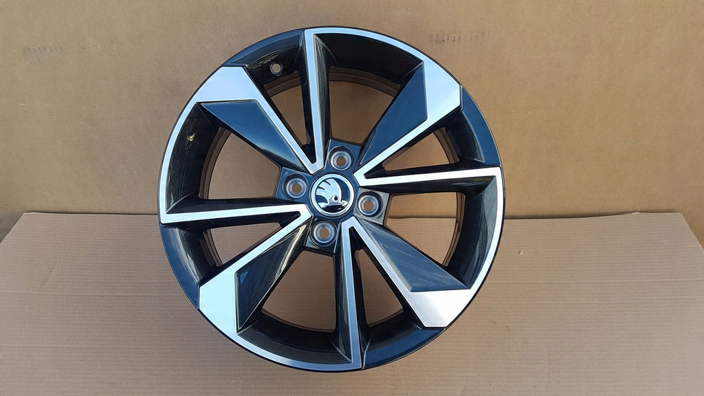 1x Alufelge 16 Zoll 6.0" 4x100 43ET 1ST601025J Skoda Citigo Rim Wheel