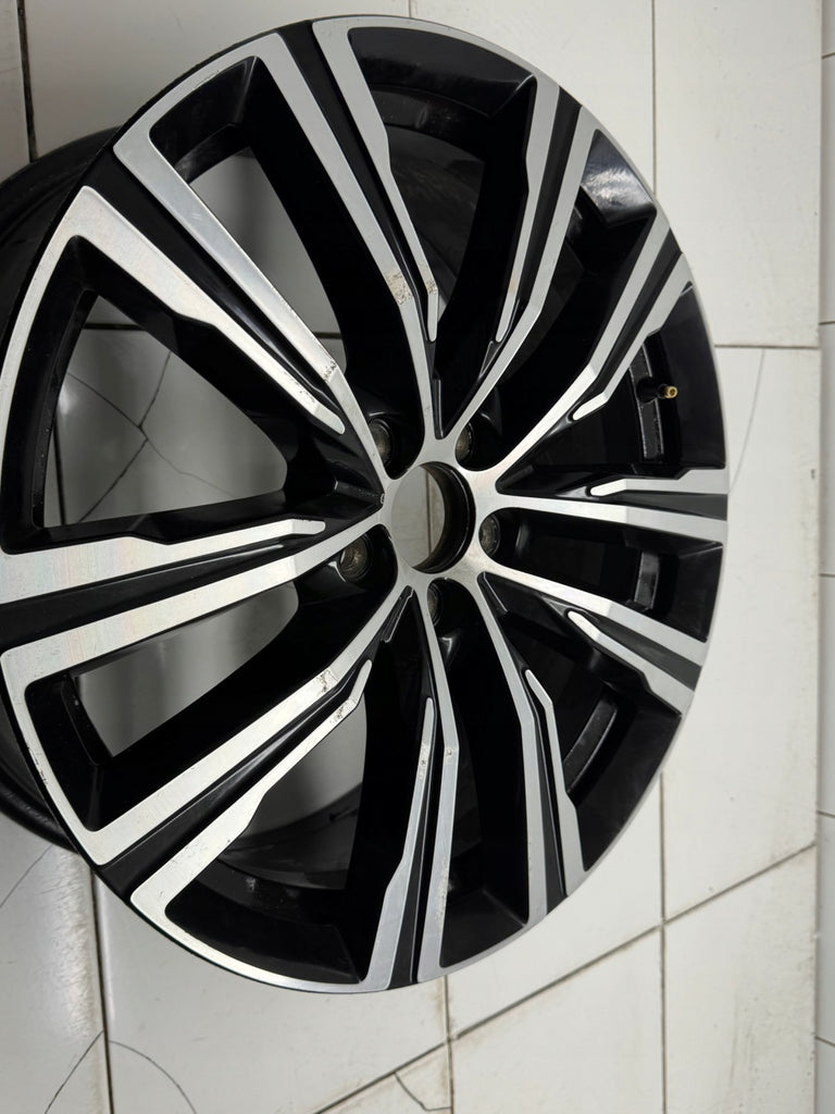 1x Alufelge 19 Zoll 7.5" 5x108 50 5ET Glanz Schwarz 32134530 Volvo Rim Wheel FEL9490783418uv