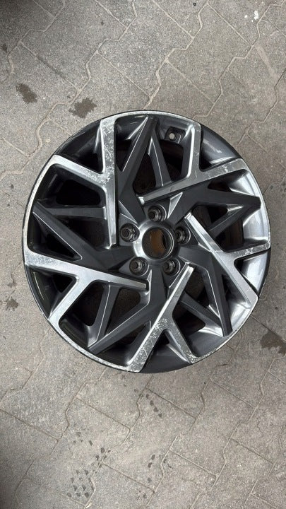1x Alufelge 18 Zoll 7.5" 5x114.3 50ET Matt Graphit 52910CM300 Hyundai Kona Mg FEL2588112467av