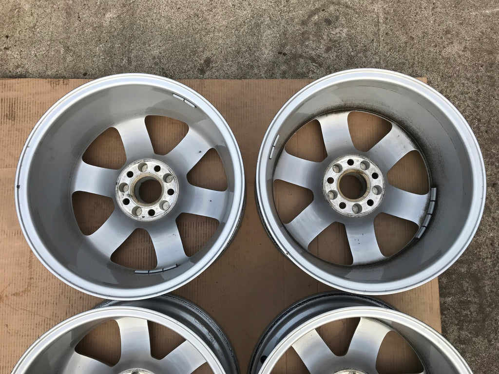 4x Alufelge 17 Zoll 7.5" 5x112 28ET Glanz Silber 8T0601025 Audi Rim Wheel