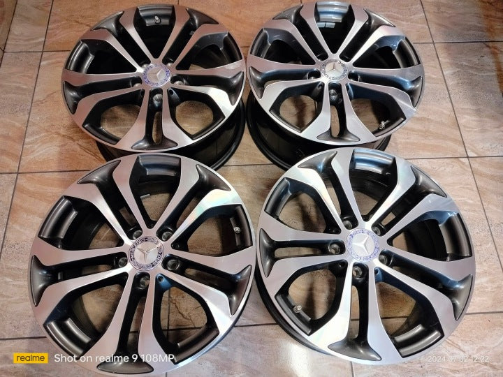 4x Alufelge 17 Zoll 7.5" 5x112 36ET A2534010600 Mercedes-Benz Glc Rim Wheel FEL5243458231pt