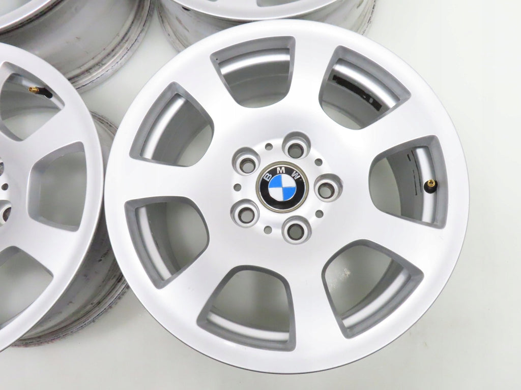 4x Alufelge 16 Zoll 7.0" 5x120 20ET Silber 6762000 BMW E60 Rim Wheel FEL3011386930dt