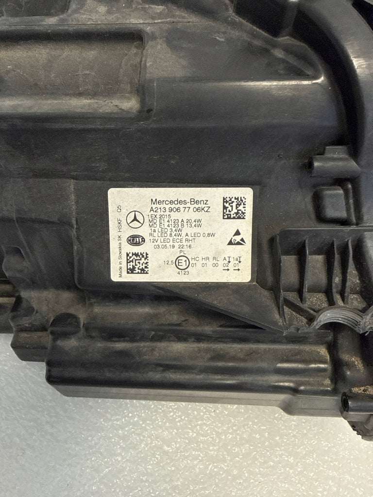 Frontscheinwerfer Mercedes-Benz W213 A2139067706KZ LED Links Headlight SCH3546020946op