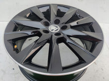 Laden Sie das Bild in den Galerie-Viewer, 1x Alufelge 17 Zoll 7.0&quot; 5x100 46ET Glanz Schwarz 5JJ601025 Skoda Rapid