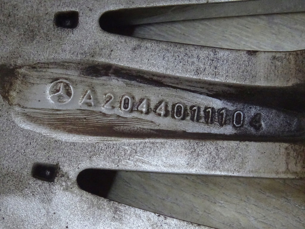 1x Alufelge 19 Zoll 7.5" 5x112 47ET Silber A2044011104 Mercedes-Benz W204 FEL7523929521dp