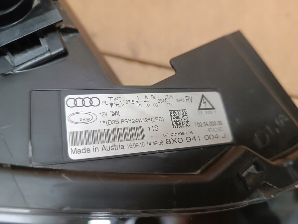 Frontscheinwerfer Audi A1 8X0941004J LED Rechts Scheinwerfer Headlight