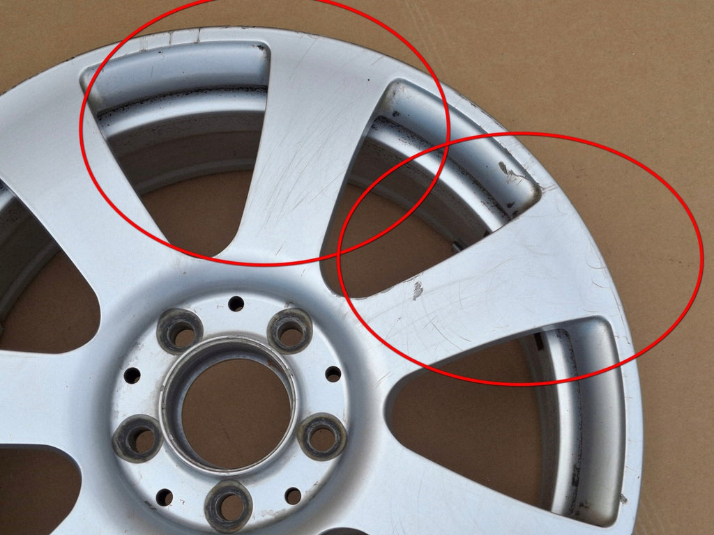 1x Alufelge 17 Zoll 7.5" 5x112 47 5ET Matt Silber A2044013502 Mercedes-Benz W204 FEL7983727899yf