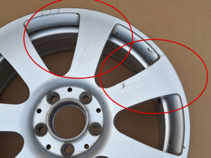 1x Alufelge 17 Zoll 7.5" 5x112 47 5ET Matt Silber A2044013502 Mercedes-Benz W204 FEL7983727899yf