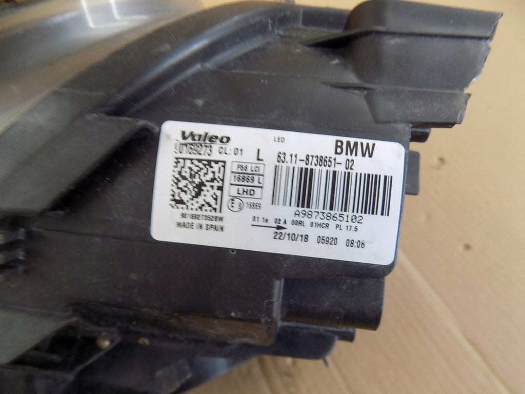 Frontscheinwerfer Mini F57 F56 F55 A9873865102 Rechts Scheinwerfer Headlight SCH5030253536ol