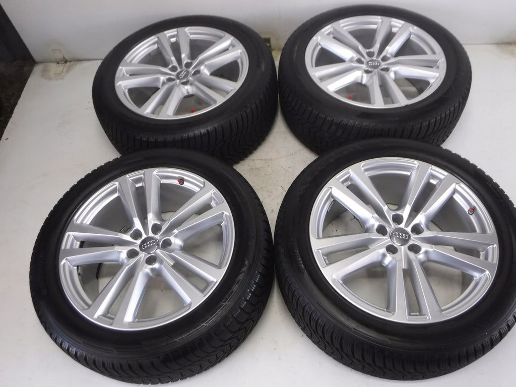4x Alufelge 20 Zoll 9.0" 5x112 33ET Glanz Silber 4M0601025H Audi Q7 Q8 Touareg FEL2516866428hs