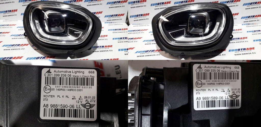 Frontscheinwerfer Mini Countryman F60 9881589 LED Ein Satz Headlight SCH8832034003ms