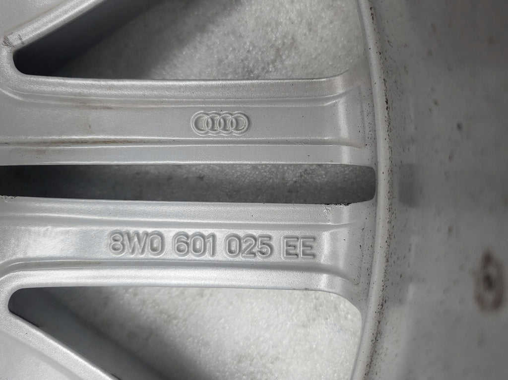 1x Alufelge 18 Zoll 8.0" 5x112 31ET Glanz Silber 8W0601025EE Audi A5 Rim Wheel FEL5866290508yf