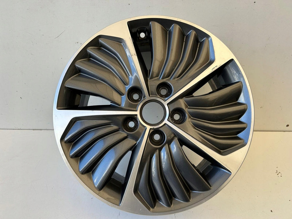 1x Alufelge 16 Zoll 6.5" 5x114.3 50ET Glanz Grau 52910-G2700 Hyundai Ioniq Mg