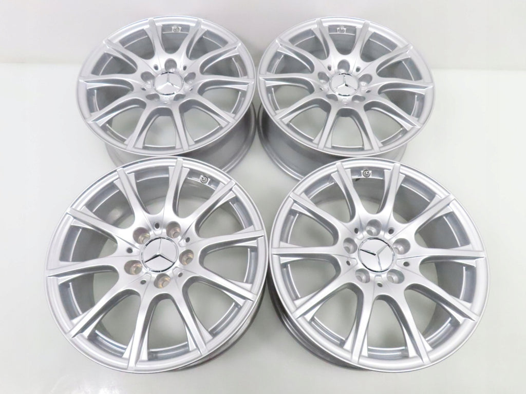 4x Alufelge 16 Zoll 6.5" 5x112 38ET A2054012400 Mercedes-Benz A205 Rim Wheel FEL2599983156pt