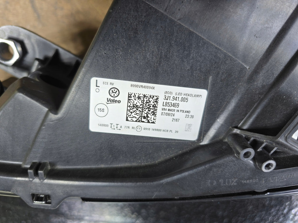 Frontscheinwerfer VW Passat 3J1941005 Full LED Links Scheinwerfer Headlight SCH6196613858fu