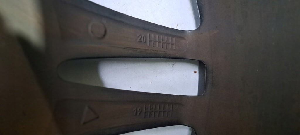 1x Alufelge 20 Zoll 10.0" 5x112 19ET Glanz Graphit 95B601025DH Porsche Macan FEL3149426067kc
