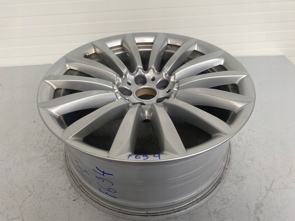 1x Alufelge 19 Zoll 8.5" 5x112 25ET Glanz Silber 6861225 BMW 1 Rim Wheel FEL3862437267ql