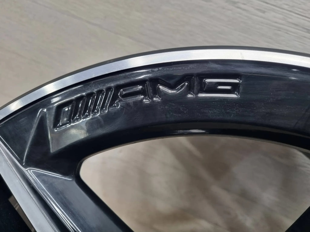 1x Alufelge 19 Zoll 8.0" 5x112 38ET A2534015300 Mercedes-Benz Glc Amg Rim Wheel FEL5172291150kr