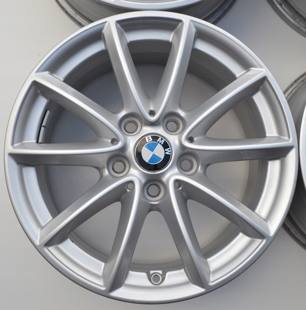 4x Alufelge 16 Zoll 7.0" 5x112 52ET Glanz Silber 6855080 BMW F44 F45 F46 FEL5214788015yt
