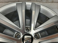 Laden Sie das Bild in den Galerie-Viewer, 1x Alufelge 18 Zoll 7.5" 5x112 35ET Glanz Silber Seat Alhambra Sharan Rim Wheel FEL4664004792ra