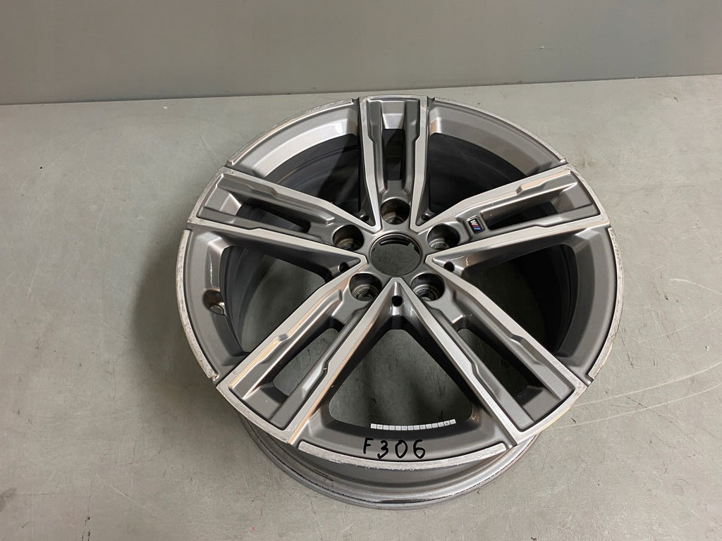 1x Alufelge 17 Zoll 7.5" 5x112 54ET Glanz Graphit 8053523 BMW 1 F40 Mg Rim Wheel FEL6437447891ht