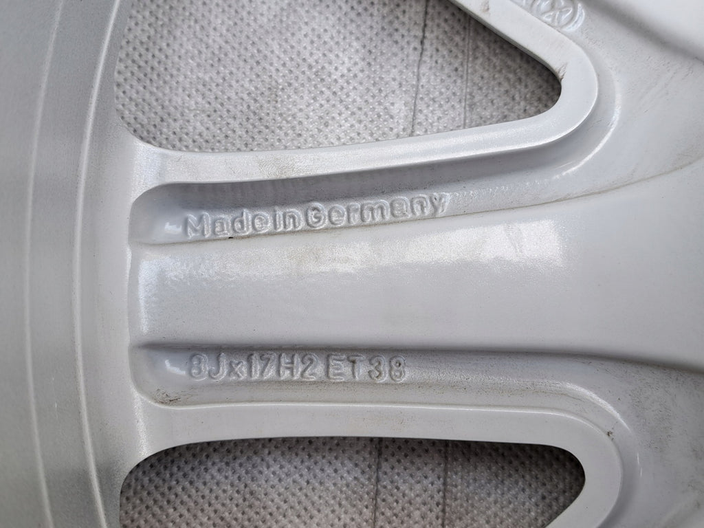 1x Alufelge 17 Zoll 8.0" 5x112 38ET Glanz Silber 2114013502 Mercedes-Benz W211 FEL5319485287rh
