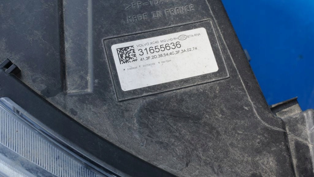 Frontscheinwerfer Volvo Xc40 31655636 LED Ein Stück (Rechts oder Links) SCH9047845154rv