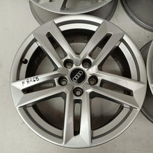 Laden Sie das Bild in den Galerie-Viewer, 4x Alufelge 17 Zoll 7.0" 5x112 42ET Glanz Silber 8W0601025P Audi A4 B9 Rim Wheel FEL5473464662hl