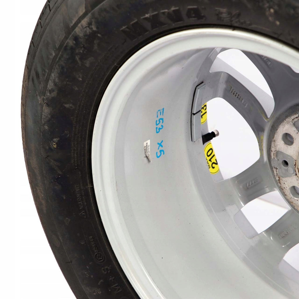 1x Alufelge 17 Zoll 7.5" 5x120 40ET Glanz Silber 6761929 BMW X5 E53 Rim Wheel FEL5260614153nc