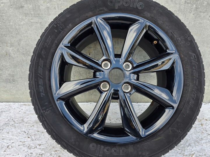 1x Alufelge 16 Zoll 6.5" 4x108 H1BJ-1007-G1A Ford Fiesta Rim Wheel FEL4159876217mt