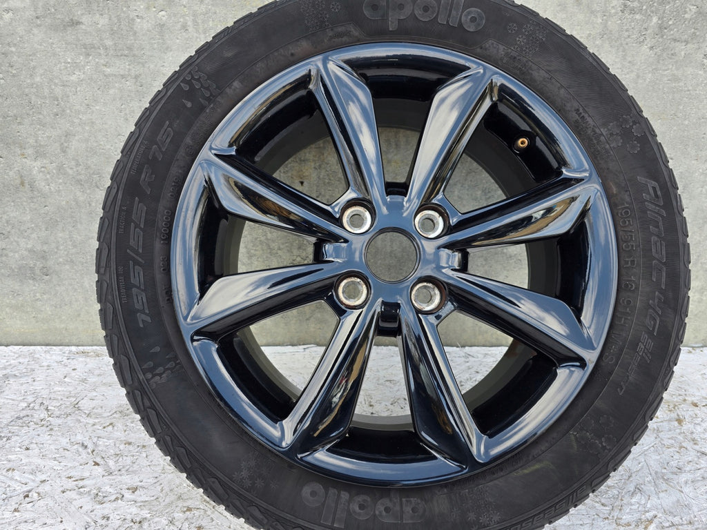 1x Alufelge 16 Zoll 6.5" 4x108 H1BJ-1007-G1A Ford Fiesta Rim Wheel FEL4159876217mt